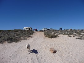 the walk to blowholes